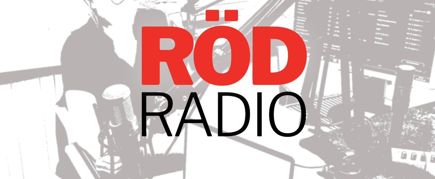 Logotyp Röd Radio Podcast
